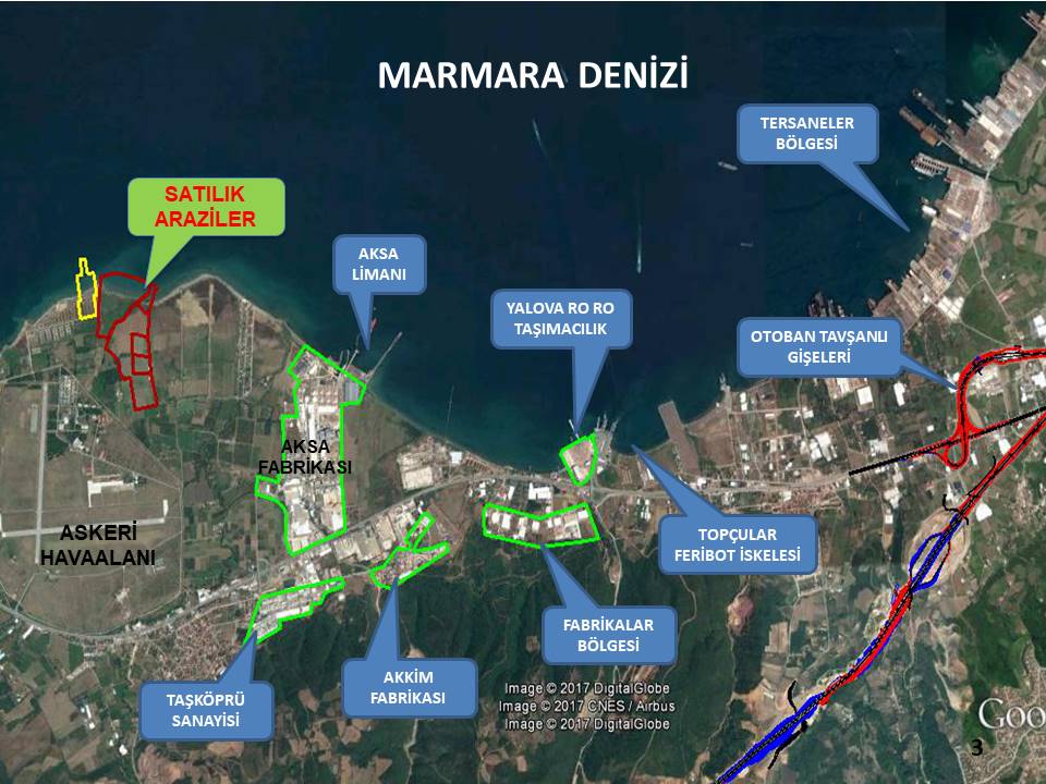 TAŞKÖPRÜ 4 PARÇA TOPLAM 323.425 M2 SANAYİ İMARLI ARAZİ BİLGİLERİ